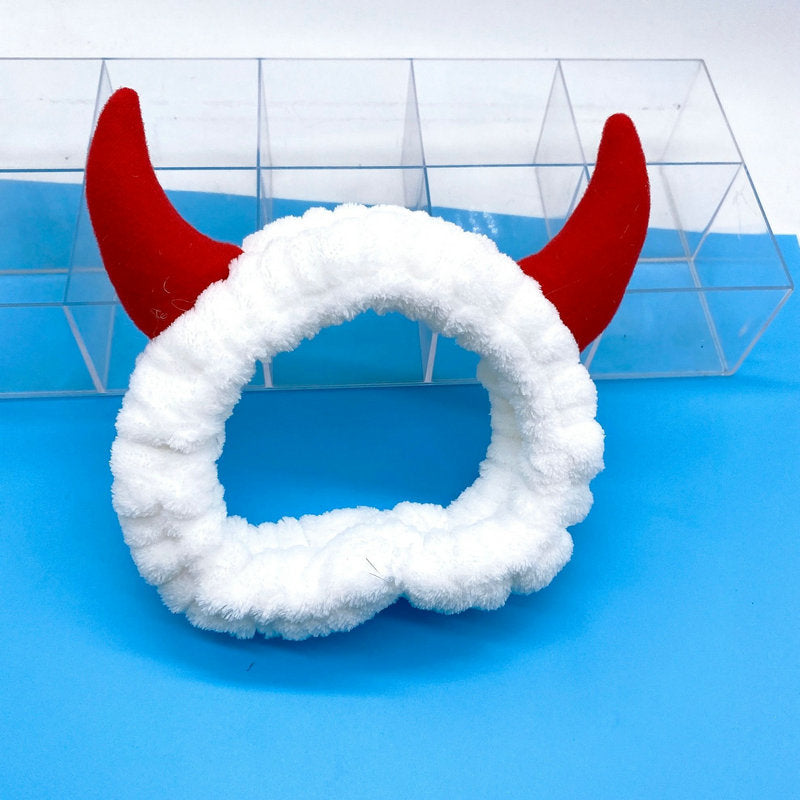 Funny Halloween Horns Hair Band for Girls Kids