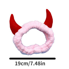 Funny Halloween Horns Hair Band for Girls Kids