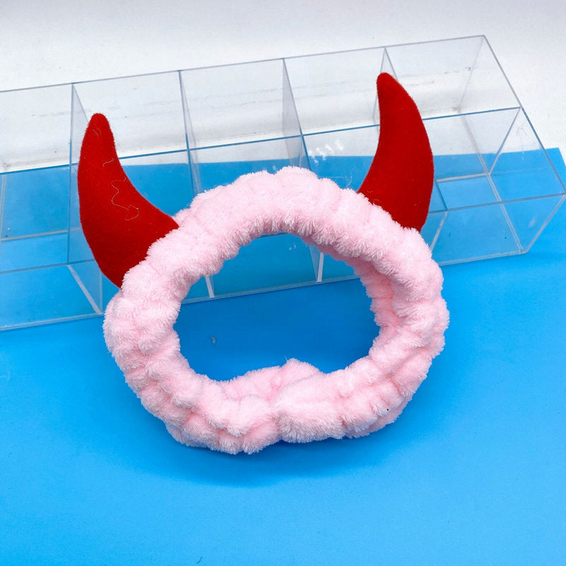 Funny Halloween Horns Hair Band for Girls Kids