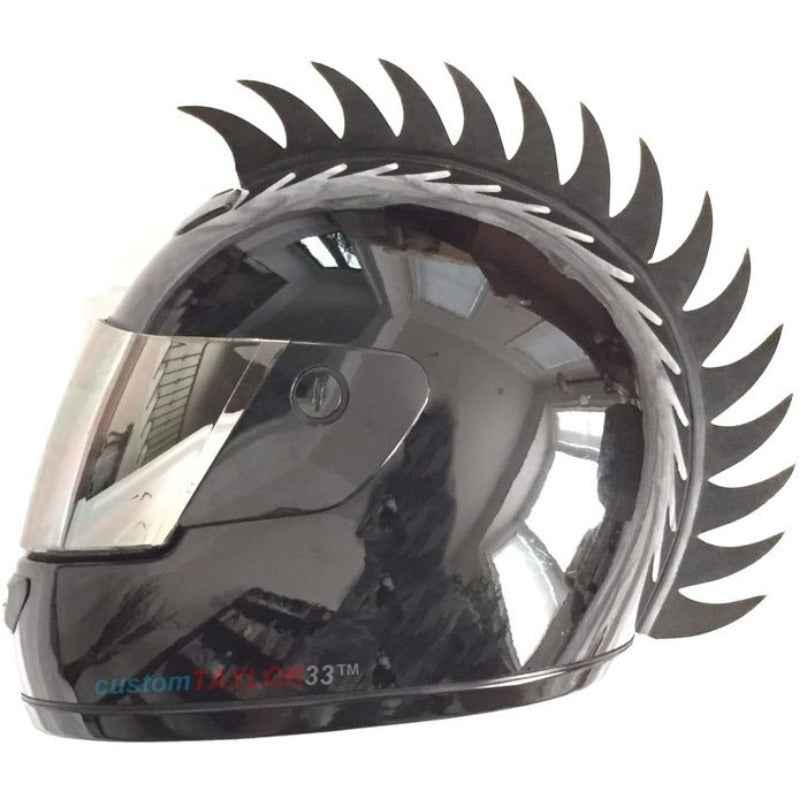 Rubber Saw Blade Helmet Accessory for Warhawk Mohawk