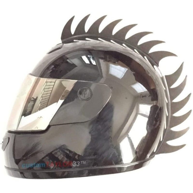 Rubber Saw Blade Helmet Accessory for Warhawk Mohawk