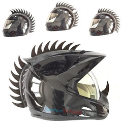 Rubber Saw Blade Helmet Accessory for Warhawk Mohawk