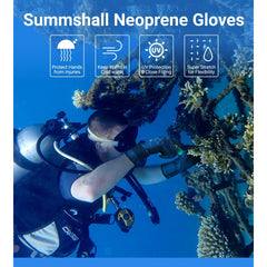 Neoprene Diving Gloves Thermal Anti-slip Boating Surfing Spearfishing Snorkeling