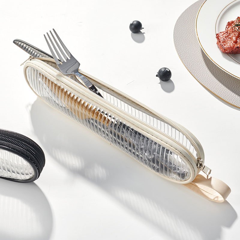 Waterproof Makeup Brush Holder Bag Zipper Organizer Pouch