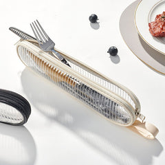 Waterproof Makeup Brush Holder Bag Zipper Organizer Pouch