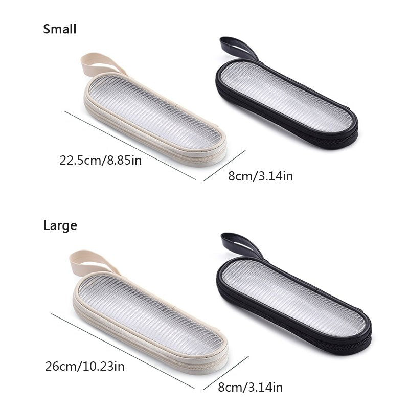 Waterproof Makeup Brush Holder Bag Zipper Organizer Pouch