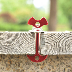 3pcs Aluminum Anchor Pegs Stainless Steel Buckle Tent Stakes