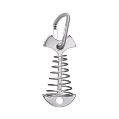 3pcs Aluminum Anchor Pegs Stainless Steel Buckle Tent Stakes