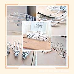 Halloween Ghost Claw Hair Clip Set for Party