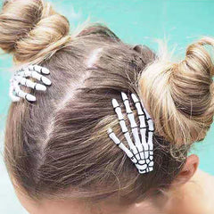 Halloween Ghost Claw Hair Clip Set for Party