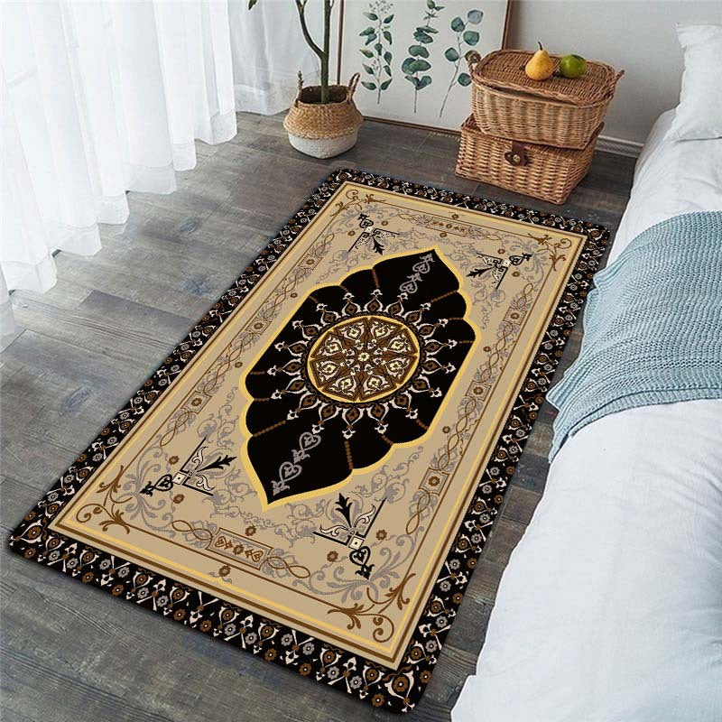 European Persian Rug 3D Printing Mat for Living Room Bedroom Corridor