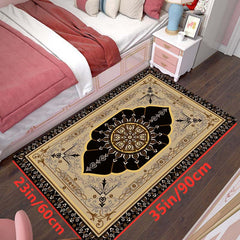 European Persian Rug 3D Printing Mat for Living Room Bedroom Corridor