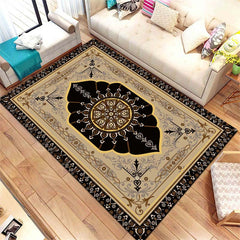European Persian Rug 3D Printing Mat for Living Room Bedroom Corridor