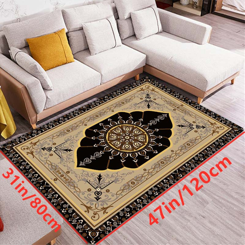 European Persian Rug 3D Printing Mat for Living Room Bedroom Corridor