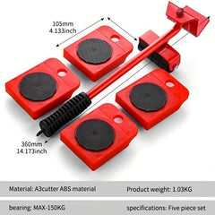 Multifunctional Mobile Household and Heavy Object Moving Tool Furniture Lifter