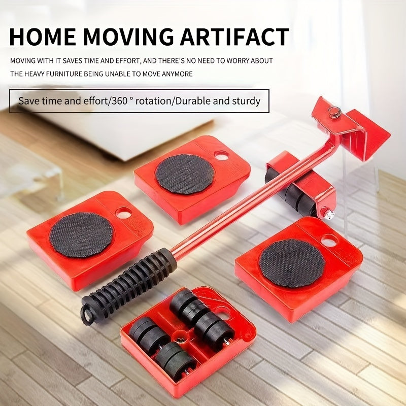 Multifunctional Mobile Household and Heavy Object Moving Tool Furniture Lifter