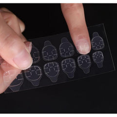 12PCS Nail Glue Stickers Double Side For Press On Nails Stickers Waterproof