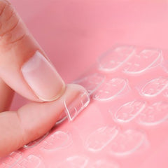 12PCS Nail Glue Stickers Double Side For Press On Nails Stickers Waterproof