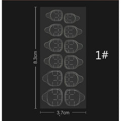 12PCS Nail Glue Stickers Double Side For Press On Nails Stickers Waterproof