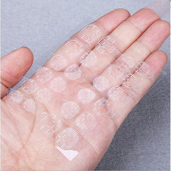 12PCS Nail Glue Stickers Double Side For Press On Nails Stickers Waterproof
