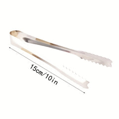 5pcs Stainless Steel Food Tongs Anti-scalding Barbecue Clip