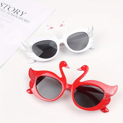 Kids Double Swan Sunglasses UV Protection