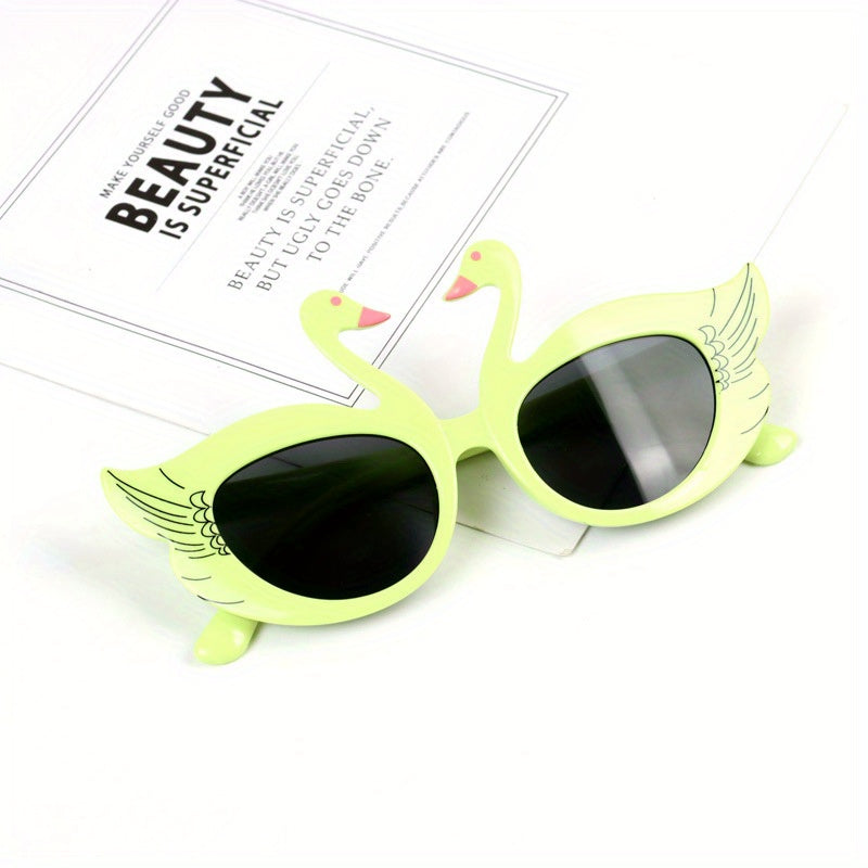 Kids Double Swan Sunglasses UV Protection