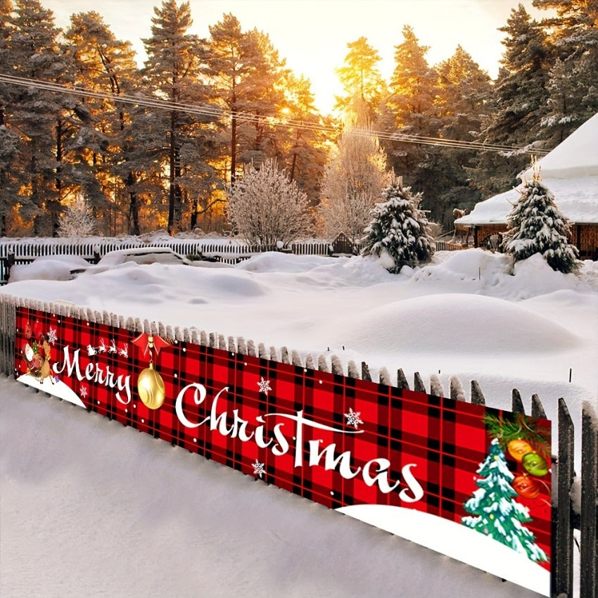 Christmas Party Decorations Banners Flags And Banners Holiday Decorations