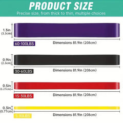 Elastic Pull Up Resistance Band Strength Training Rope For Men And Women