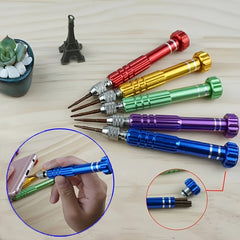 Professional 5-in-1 Screwdriver Set for Electronics Repair