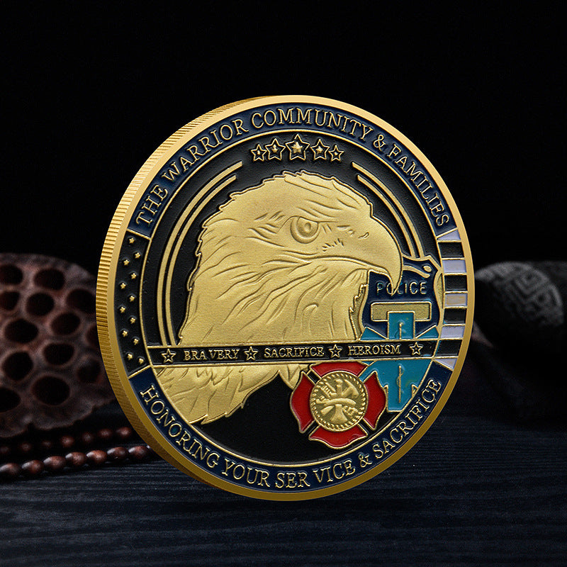 First Responders Challenge Coin Honor American Heroes Perfect Gift