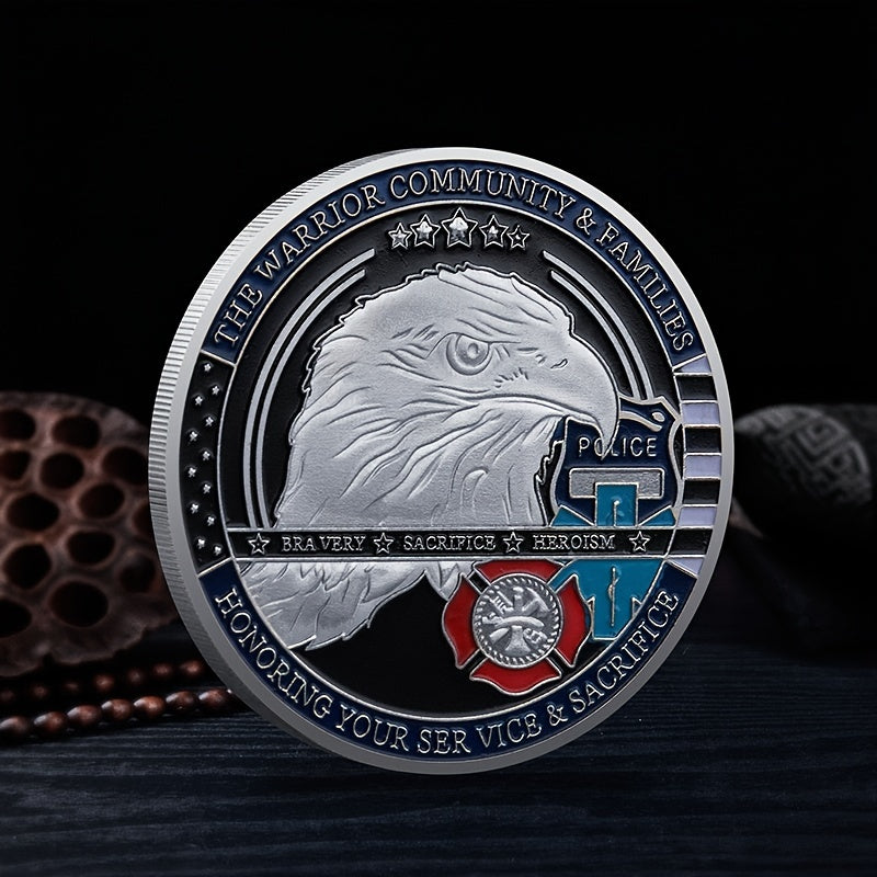 First Responders Challenge Coin Honor American Heroes Perfect Gift