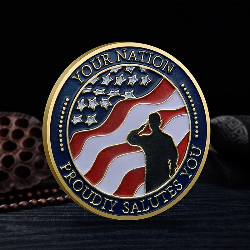 Veterans Challenge Coin American Army Theme Special Gift For Soldiers