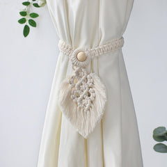 Boho Style Curtain Tie Curtain Holdbacks Hand Woven Rope Home Decor