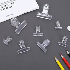 4pcs Clear Clips Portable Storage & Sealing Pliers For Food & Snacks