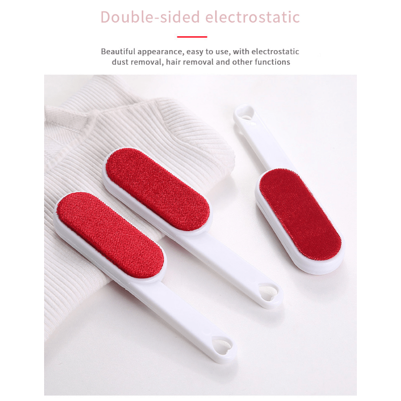 Reusable Lint Brush Double Sided Pet Hair Removal Brush