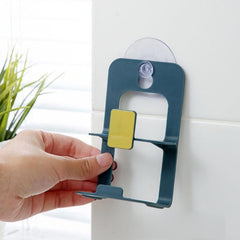 Kitchen Suction Cup Sink Drain Rack Sponge Holder Soap Stand Dish Cloth Shelf
