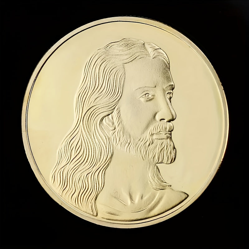 Golden Plated Collection Coin Perfect Souvenir And Collection