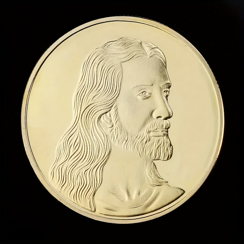 Golden Plated Collection Coin Perfect Souvenir And Collection