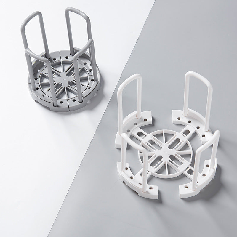 Retractable Drain Bowl And Dish Rack, Telescopic Dish Storage Holder