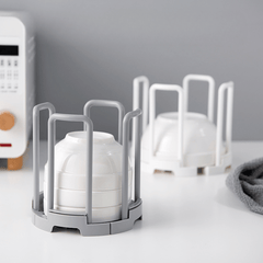 Retractable Drain Bowl And Dish Rack, Telescopic Dish Storage Holder