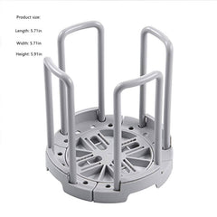 Retractable Drain Bowl And Dish Rack, Telescopic Dish Storage Holder