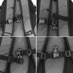 Adjustable Chest Straps for Backpacks with Zipper Pulls - Set of 2
