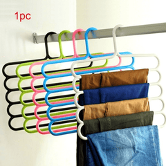 5 Layer Multifunctional Scarf Hanger Rack for Clothes
