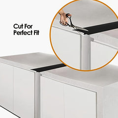 2pcs Silicone Kitchen Stove Counter Gap Cover Heat Resistant Easy to Clean