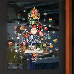 Christmas Tree Snowflake Cookies Candy Wall Stickers