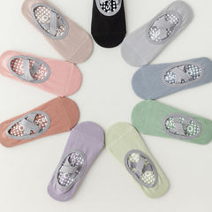 3 Pairs Women's Non-Slip Cross Strap Yoga Socks Breathable Dance Training Socks