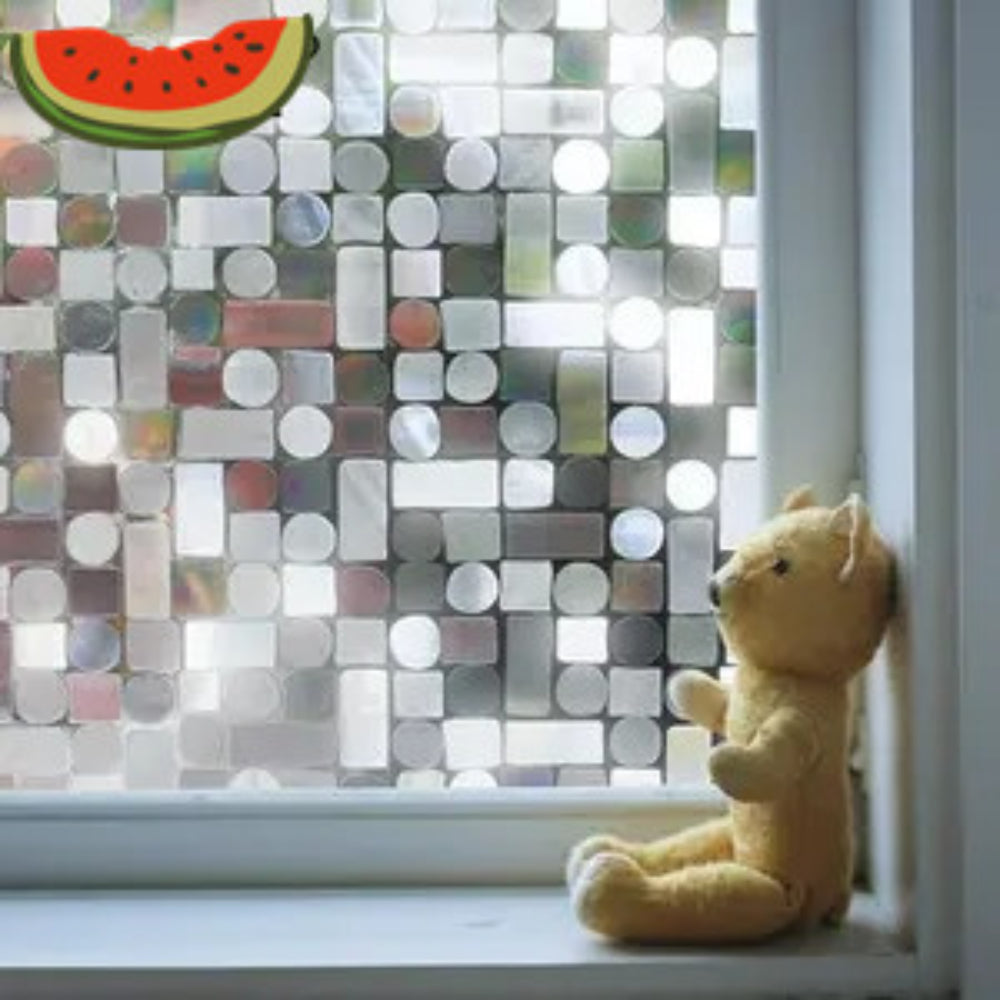 2M Office Bathroom Electrostatic Glass Sunshade Film