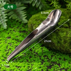 Stainless Steel Bird Feeding Spoon Tool For Parrots