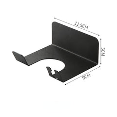 2pcs Hair Dryer Bracket Wall Mounted Hair Dryer Manager